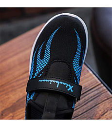 MEI NIAN GUAN Little Kids Sneakers Boys Tennis Shoes Running Sports Mesh Shoes Spider Net Breathable Girls Athletic Shoes Lightweight Blue 13 Little_Kid