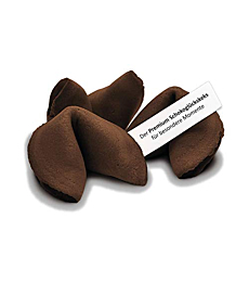Happy Chocolate Flavored Fortune Cookie - "one week of happiness" - 7 Cookies per Box - Net Weight 1.48oz