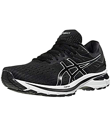 ASICS Men's GT-2000 9 Running Shoes, 10.5, Black/White