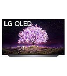 LG OLED C1 Series 55” Alexa Built-in 4k Smart TV, 120Hz Refresh Rate, AI-Powered 4K, Dolby Vision IQ and Dolby Atmos, WiSA Ready, Gaming Mode (OLED55C1PUB, 2021), Black