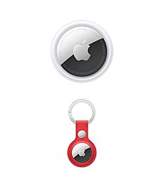 New Apple AirTag Leather Key Ring