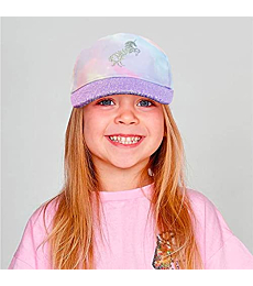 accsa Kids Trucker Hat Girls Baseball Cap Youth Cute Unicorn Hat Adjustable Snapback Cap for Summer Sports Travel Hiking Hat