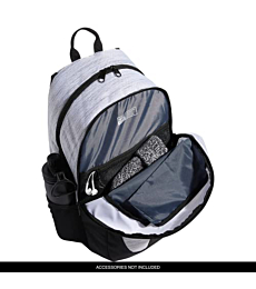 adidas Foundation 6 Backpack, Two Tone White/Black, One Size