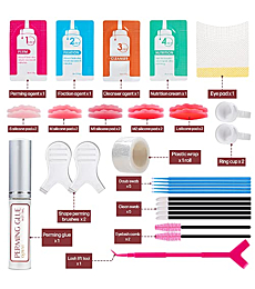 QJWm Eyebrow Lamination Kit,Eyebrow Lift Kit,At Home DIY Perm For Your Brows,Instant Professional Lift For Fuller Eyebrows,Brow Brush And Micro Brushes Included,Professional Grade & Easy for Beginners Long Lasting 6 to 8 Weeks Instant Fuller Eyebrow Kit 4