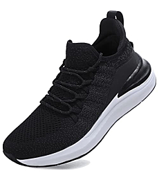 Komeriiy Men's Walking Shoes Athletic Running Shoes Casual Tennis Footwear Jogging Lightweight Fashion Sneakers(T7-Blue41)