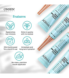 Onsen Secret Cuticle Conditioner Cream 15ml & Japanese Anti-Aging Firming Hand Lotion 135ml Bundle. Cuticle Oil Nail Care Serum Sooth, Repair & Strengthen Cuticles & Nails + Anti Aging Hand Cream