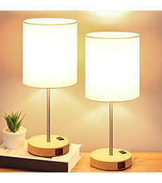 Dimmable Bedside Nightstand Lamps