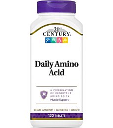 21st Century Daily Amino Acid Tablets, 120 Count