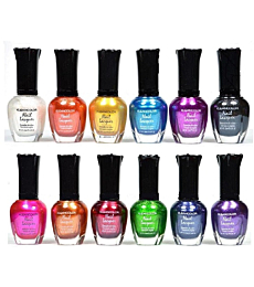 Kleancolor Nail Polish - Awesome Metallic Full Size Lacquer Lot of 12-pc Set Body Care / Beauty Care / Bodycare...