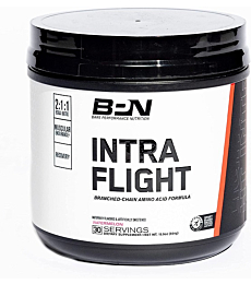 Bare Performance Nutrition, Intra-Flight, Branch Chain Amino Acids, Ultimate Endurance Supplement, Increase Endurance and Stamina, 2:1:1 BCAA + Recovery (30 Servings, Watermelon)
