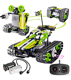 BIRANCO. Remote Control Car Building Kit - RC Tracked Racer 3 in 1 Building Set, Fun, Educational, Learning, STEM Toys, Best Gift for Kids Age 8-12, 14 Year Old Boys and Girls (353pcs)