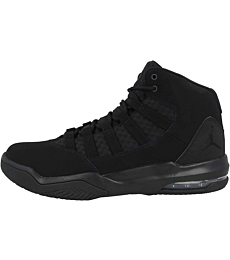 Nike Men's Basketball Shoes, Black Black Black 001, 7
