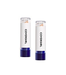 COVERGIRL Smoothers Moisturizing Solid Concealer Stick for Fair Skin Tones, 2 Count