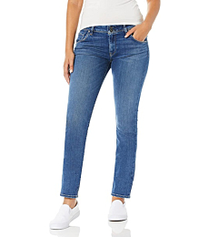 HUDSON Women's Collin Mid Rise Skinny Jean, with Back Flap Pockets RP, Excursion, 34