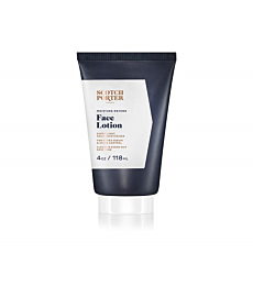 Scotch Porter Moisture Defend Face Lotion for Men | Controls Shine, Sooths & Evens Out Skin Tone | Formulated with Non-Toxic Ingredients, Free of Parabens, Sulfates & Silicones | Vegan | 4oz Bottle