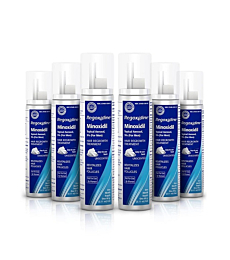 Regoxidine Men's 5% Minoxidil Foam (6 Month Supply) Helps Restore Vertex Hair Loss and Supports Hair Regrowth for Thinning Hair with Unscented Topical Aerosol Treatment