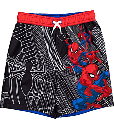 Marvel Avengers Spider-Man Swim Trunks Bathing Suit 4T
