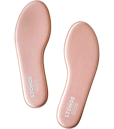 Memory Foam Insoles for Women, Replacement Shoe Inserts for Work Boot, Running Shoes, Hiking Shoes, Sneaker, Cushion Shoe Insoles Shock Absorbing for Foot Pain Relief, Comfort Inner Soles Pink US 8