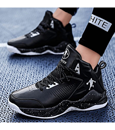 asdfgh Basketball Shoes Men's Shoes Running Shoes Sports Shoes Outdoor Shoes Casual Shoes (Black)