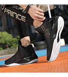 Beita High Upper Basketball Shoes Sneakers Men Breathable Anti Slip Sports Shoes 