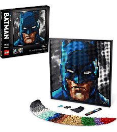 LEGO Art Jim Lee Batman Collection 31205 DC Comics Building Kit; Wall Decor Set for Fans of The Joker or Harley Quinn; A Gift for Adult Comic Book Fans (4,167 Pieces)