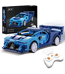 JCC Remote Control Car Kits, Racing Car Building Blocks Toys,STEM Projects for Kids Ages 6-8-12+, 325pcs Educational Learning Toys Building Sets, Build Your Own RC Car Kit
