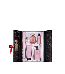 Victoria's Secret Bombshell Eau de Parfum 5 Piece Gift Set: 3.4 oz. Eau de Parfum, Mini Eau de Parfum, Body Wash, Body Lotion, & Luminous Body Lotion