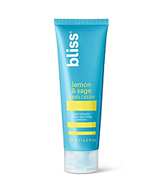 Bliss - Lemon & Sage Hand Cream | High-Intensity & Fast-Absorbing Hand Lotion & Cuticle Cream | Non-Greasy Shea Butter Formula Absorbs Instantly | Vegan | Cruelty Free | Paraben Free | 4.0 fl.oz.