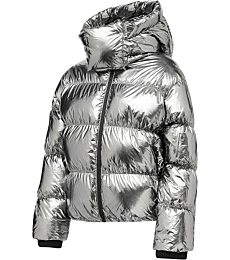 Perfect Moment January Duvet Jacket Very Style in Silver Foil