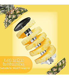 Pineapple Corer and Slicer Tool