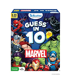 Skillmatics Marvel Card Game : Guess in 10 | Gifts for 8 Year Olds and Up | Quick Game of Smart Questions | Trivia and Strategy Card Game for Adults, Teens & Kids