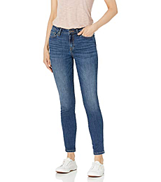 Amazon Essentials Women's Skinny Jean, Medium Blue, 0