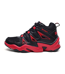 asdfgh Men's Shoes Sports Shoes Running Shoes Basketball Shoes (9.5,BlackRed)