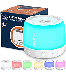Noise Machine with Soft Dimmable Nursery Night Light