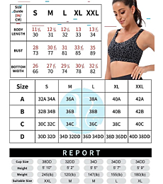 High Impact Sports Bras for Women,Racerback Bra Workout Crop Tops Longline Yoga Bra Push up Plus Size, RUNNING GIRL 