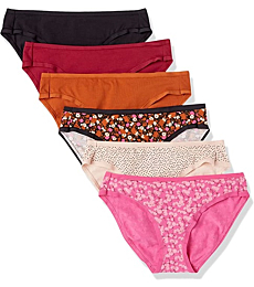 Amazon Essentials women's plus size cotton bikini brief underwear.