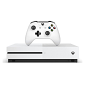Microsoft Xbox One S 500GB White Console - Very Good Condition 