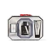 Victoria's Secret Platinum 3 Piece Luxe Fragrance Gift Set: 1.7 oz. Cologne, Travel Lotion, & Candle