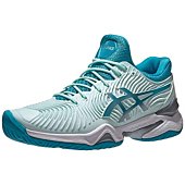 ASICS Women's Court FlyteFoam 2 Tennis Shoes, 9, BIO Mint/Lagoon