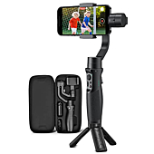 Gimbal Stabilizer for Smartphone -3-Axis Phone Gimbal for Android and iPhone 13,12,11 PRO MAX, Stabilizer for Video Recording with Face/Object Tracking, 600 °Auto Rotation - Hohem iSteady Mobile Plus