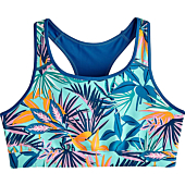 Coolibar UPF 50+ Women's Medley Reversible Swim Bra - Sun Protective
