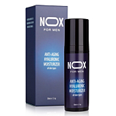 NOX for MEN Anti Aging Hyaluronic Moisturizer by NEOTEC-KORDAN GROUP: Age Fighting & Anti Wrinkle Face Cream - 1.7 Oz