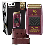 Wahl Professional 5-Star Series Rechargeable Shaver/Shaper #8061-100 with Bonus Charge Stand #7031-900 - Great for Barbers and Stylists