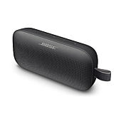 Bose SoundLink Flex Bluetooth Speaker, Portable Speaker with Microphone, Wireless Waterproof Speaker for Travel, Outdoor and Pool Use, Black