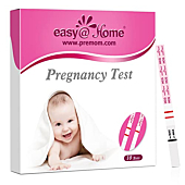 Easy@Home Pregnancy Test Strips Kit: 10-Pack HCG Test Strips, Early Detection Home Pregnancy Test