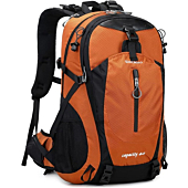 SHENHU Hiking Backpack 40L Waterproof Daypack Outdoor Sport Trekking,Camping Backpack for Men Women Orane
