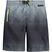 Body Glove Boys' Swim Trunks - UPF 50+ Quick-Dry Board Shorts Bathing Suit (Size: 4-18), Size 10-12, Black Dots