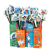 Raymond Geddes 66865 Dr. Seuss Number 2 Pencils With Giant Pencil Top Erasers (Pack of 36)