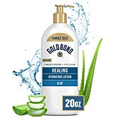Gold Bond Healing Skin Therapy Lotion with aloe 20 oz., Non-Greasy & Hypoallergenic
