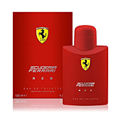 Ferrari Scuderia Red for Men Eau De Toilette Spray, 4.2 Fluid Ounce